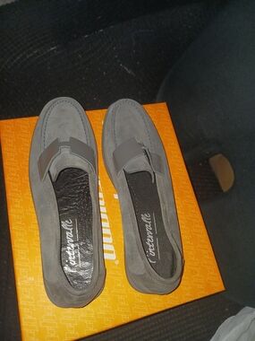Gray L'Intervalle Suede Women’s Loafers